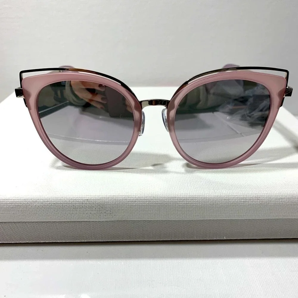 Nine West pink and silver sunglasses